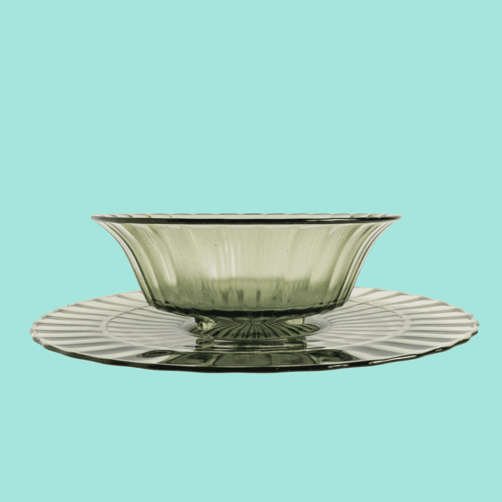 Een fruittest van het merk Hollandia in de kleur silvergreen